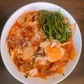 Cooksnap của Hoài Thương Lê Phạm khi họ làm theo món Mì ramen kim chi thị bò
