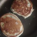 El cooksnap de Erika cuando hizo Hotcakes sin huevo ni aceite.