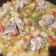 El cooksnap de David cuando hizo Pechugas de pollo con menestra de verduras.