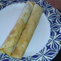 El cooksnap de Tiharen Vergara cuando hizo Panqueques con manjar.
