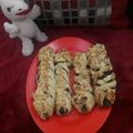 Cooksnap dari Apriliagalih untuk resep Choco Cheese Banana Pastry (Kreasi Puff Pastry)