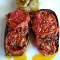 Cooksnap από Λεμονιά Πούλου στη συνταγή Παπουτσάκια μελιτζάνες..Χωρίς μπεσαμέλ..#μελιτζάνα #καλοκαίρι