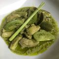 Cooksnap dari Yulia Prayoga untuk resep Authentic Thailand  Chicken Green Curry /Kari Ayam Hijau Ala Thai