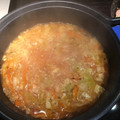 El cooksnap de Marta Camacho Cardeñosa cuando hizo Sopa de col con especias.