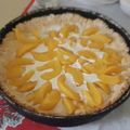 El cooksnap de Pamela Silveira cuando hizo Tarta de durazno.