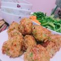 Cooksnap của Thùy Linh Lê Thị khi họ làm theo món Thịt viên chiên xù