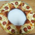 El cooksnap de noor cuando hizo Roscón de verduras.