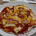 El cooksnap de Rossana Alejandra cuando hizo Pizza con masa casera.