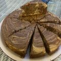 El cooksnap de Natalia Borrazas cuando hizo Torta marmolada.