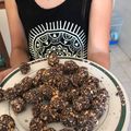 El cooksnap de Carolina Sanchez cuando hizo Trufas Fáciles y Ricas..