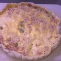 El cooksnap de Ferchu Echagüe cuando hizo Tarta de jamón y queso en microondas.