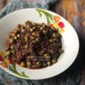 Cooksnap Dapur Yusfarisyia semasa beliau membuat Sambal Hijau Terung Pipit Ikan Bilis.