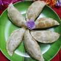 Sadhana Parihar का कुकस्नैप जब उन्होंने सूजी मावा गुजिया(suji mawa gujiya recipe in hindi) बनाया था।