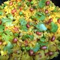 Sudha Agrawal का कुकस्नैप जब उन्होंने सिंपल वेज पोहा (Simple veg poha recipe in hindi) बनाया था।