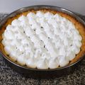 El cooksnap de Carolina Francia cuando hizo Lemon pie.