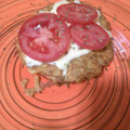 El cooksnap de Norbe cuando hizo Colchón de arvejas con jamón, queso y tomate.