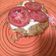 El cooksnap de Norbe cuando hizo Colchón de arvejas con jamón, queso y tomate.