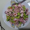 Cooksnap dari angelica milianah untuk resep Cumi Tumis Pete ekstra Pedas