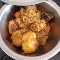 Mudra Smeet Mankad's cooksnap of when they made ભરેલાં બટાટા નું શાક (Stuffed Potato Sabji recipe in Gujarati).