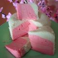 Cooksnap dari Nasta_chen untuk resep Steamed Strawberry Ombre Cake (Gluten Free) #maree