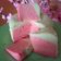 Cooksnap dari Nasta_chen untuk resep Steamed Strawberry Ombre Cake (Gluten Free) #maree
