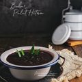 Cooksnap Mardiana Jaafar semasa beliau membuat Bubur Pulut Hitam.