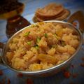 Neha Dua's cooksnap of when they made Prasadacha Sheera (Suji ka Halwa).