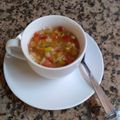 El cooksnap de Verónica cuando hizo Salsa criolla tradicional.