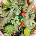 Cooksnap của Vân Trần khi họ làm theo món Chân gà trộn sả ớt
