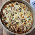 El cooksnap de Maria cuando hizo Quiche de pollo y champiñones 🍄.