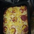 El cooksnap de katherine boassi cuando hizo Masa de pizza (para una pizza grande o dos pequeñas).