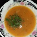 El cooksnap de Danna cuando hizo Sopa de arracacha con extracto de carne.