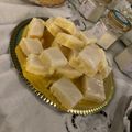 El cooksnap de Laura Alberti cuando hizo Brownie de limón o lemonies.