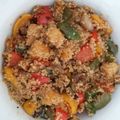 El cooksnap de Verónica Lz cuando hizo Quinoa con piña.