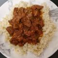 El cooksnap de Mica cuando hizo Goulash con Spatzle.