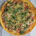 Gurmannat का कुकस्नैप जब उन्होंने चिप्स चाट(chips chaat recipe in hindi) बनाया था।