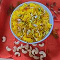 pinky makhija का कुकस्नैप जब उन्होंने जर्दा पुलाव (zarda pulao recipe in Hindi) बनाया था।