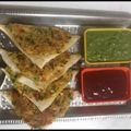 Sneha Patel's cooksnap of when they made Bread Rava Toast.