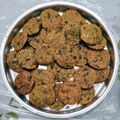 Nirmala Rajput का कुकस्नैप जब उन्होंने मेथी-बाजरी के बड़े(Methi-Vada Recipe In Hindi) बनाया था।