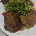 El cooksnap de Katherine Vigo cuando hizo Hamburguesa de atún y papa.