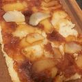 El cooksnap de Daniela Tejera cuando hizo Torta invertida de pera y manzana sin huevo🍐🍏🍎.