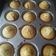 El cooksnap de Andrea Portela cuando hizo Muffins rellenos de dulce de leche.