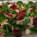 El cooksnap de Sonia Castillo cuando hizo Ensalada rúcula, pera, jamón y queso.