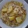 El cooksnap de Angie Perálvarez Fernández cuando hizo Sopa de garbanzos con fideos con pollo.