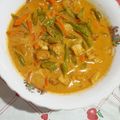 Cooksnap dari sesilia ngotra untuk resep Sayur wartel buncis tahu kuah santan