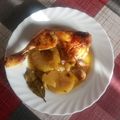 El cooksnap de carles cuando hizo Pollo asado al Oporto.