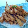 Cooksnap Sesimple Loralin semasa beliau membuat Bendi Celup Tepung.