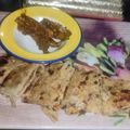 Sabnam Khan का कुकस्नैप जब उन्होंने आलू का पराठा (aloo ka paratha recipe in Hindi) बनाया था।