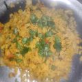 Homa का कुकस्नैप जब उन्होंने पोहा (poha recipe in Hindi) बनाया था।
