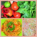 Cooksnap của Nu Na khi họ làm theo món Gỏi Đu Đủ kiểu Thái